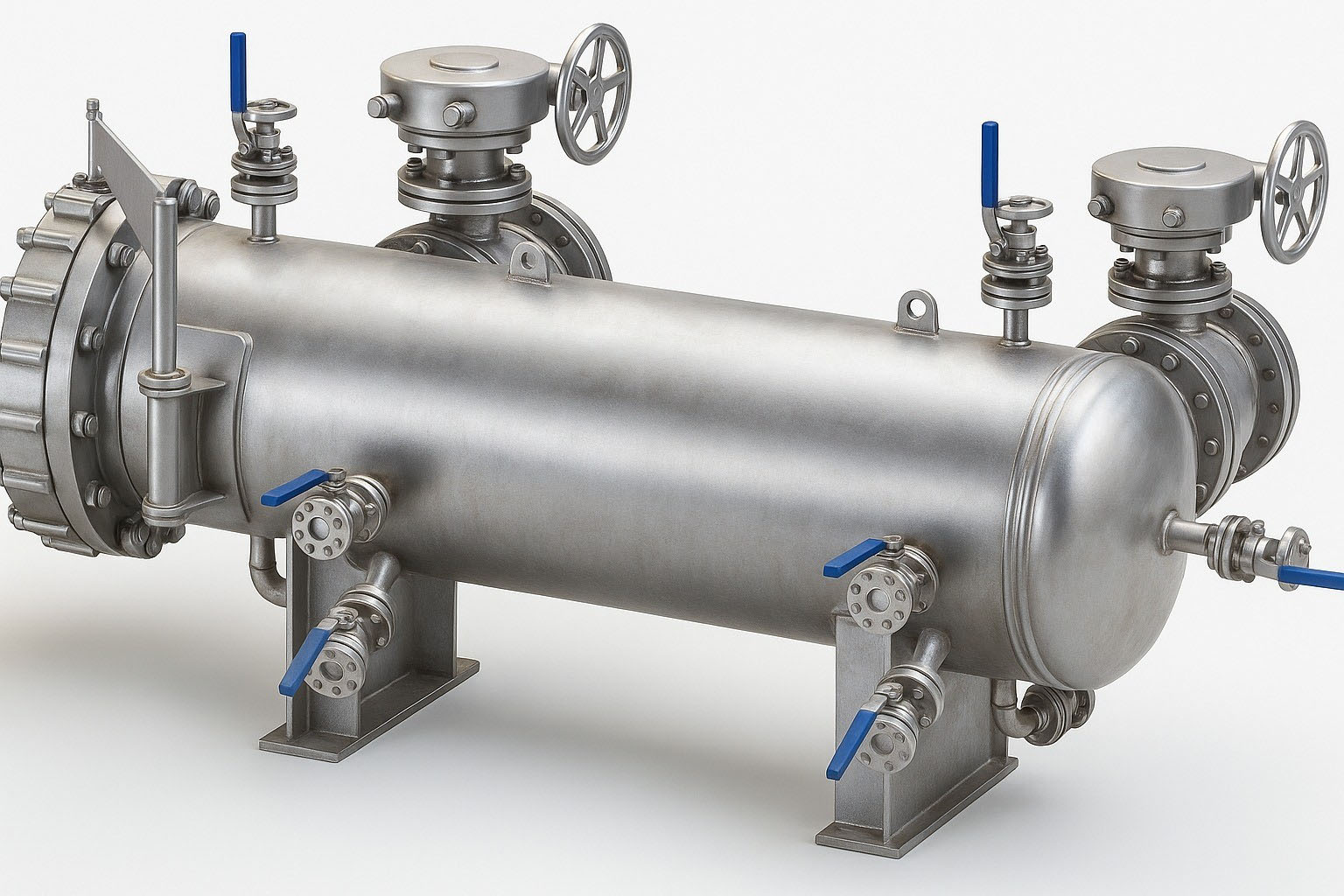 Rental skids containing housing vessels and filter cartridges have many applications in the oil and gas industry such as onsite testing of filters and, especially in offshore activity, saltwater filtration and reverse osmosis.